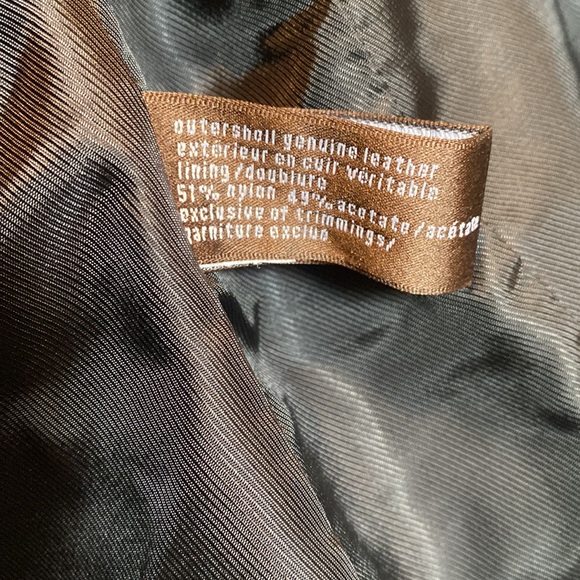 Authentic vintage 90s Danier Leather women’s fitted jacket - Picture 8 of 10